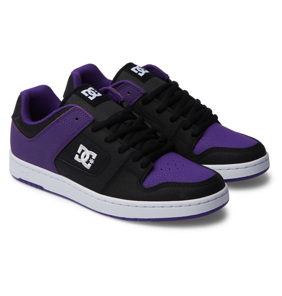 Basket DC Shoes France Manteca 4 Noir Violette Orange Homme | AHM-0928592