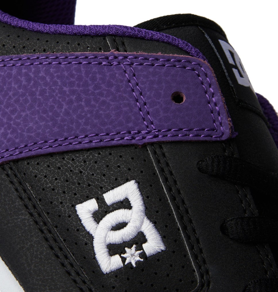 Basket DC Shoes France Manteca 4 Noir Violette Orange Homme | AHM-0928592