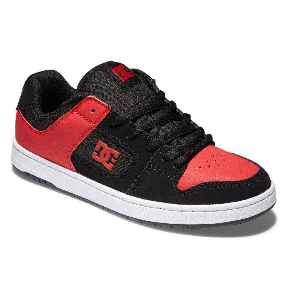 Basket DC Shoes France Manteca 4 Noir Rouge Homme | WGE-8146880