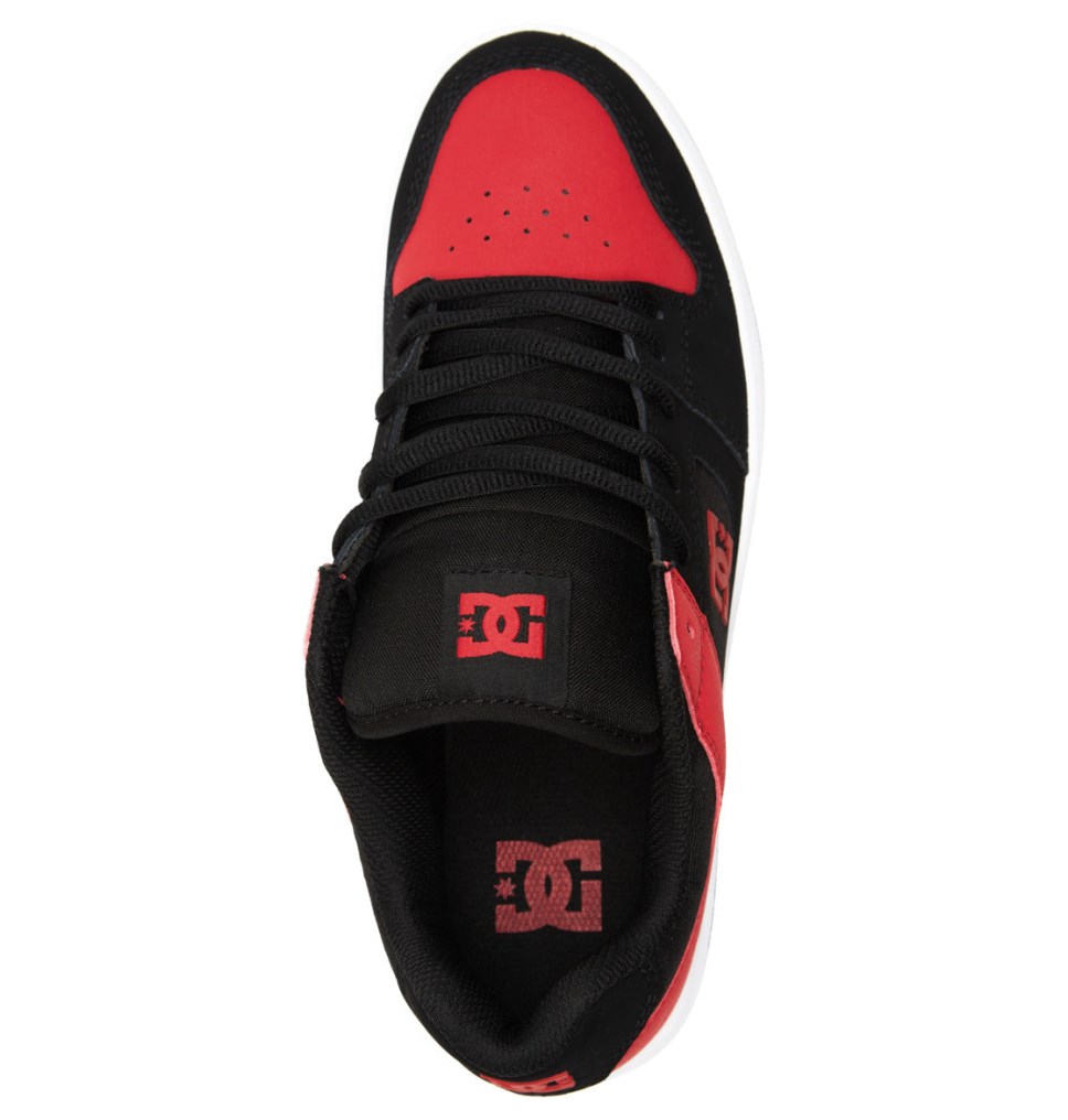 Basket DC Shoes France Manteca 4 Noir Rouge Homme | WGE-8146880