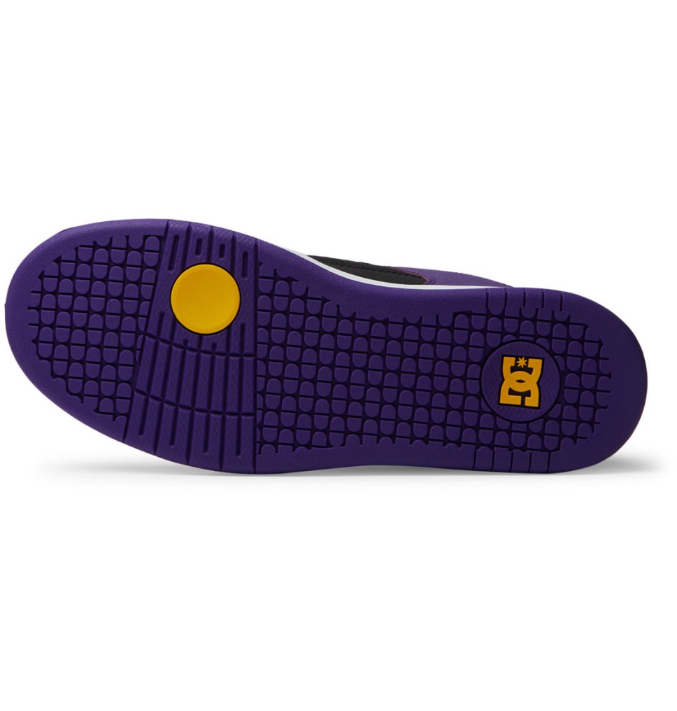 Basket DC Shoes France Manteca 4 Noir Violette Orange Homme | AHM-0928592