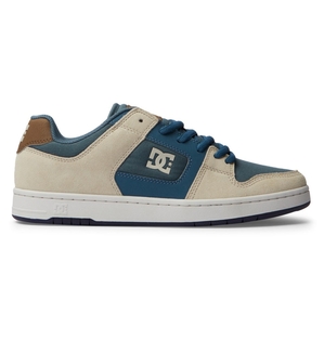 Basket DC Shoes France Manteca 4 Grise Bleu Blanche Homme | CRM-9605294