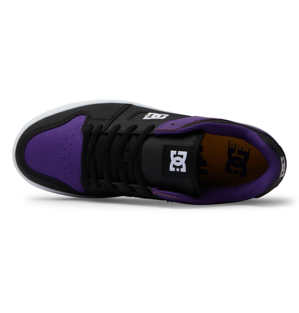 Basket DC Shoes France Manteca 4 Noir Violette Orange Homme | AHM-0928592