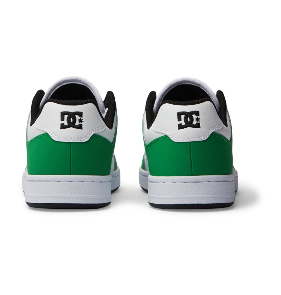 Basket DC Shoes France Manteca 4 Vert Blanche Jaune Homme | VCC-5997152