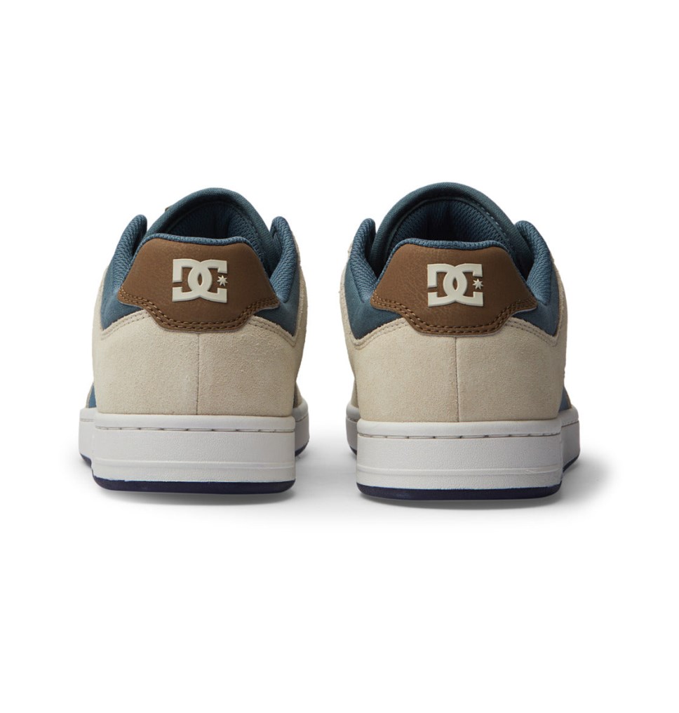 Basket DC Shoes France Manteca 4 Grise Bleu Blanche Homme | CRM-9605294