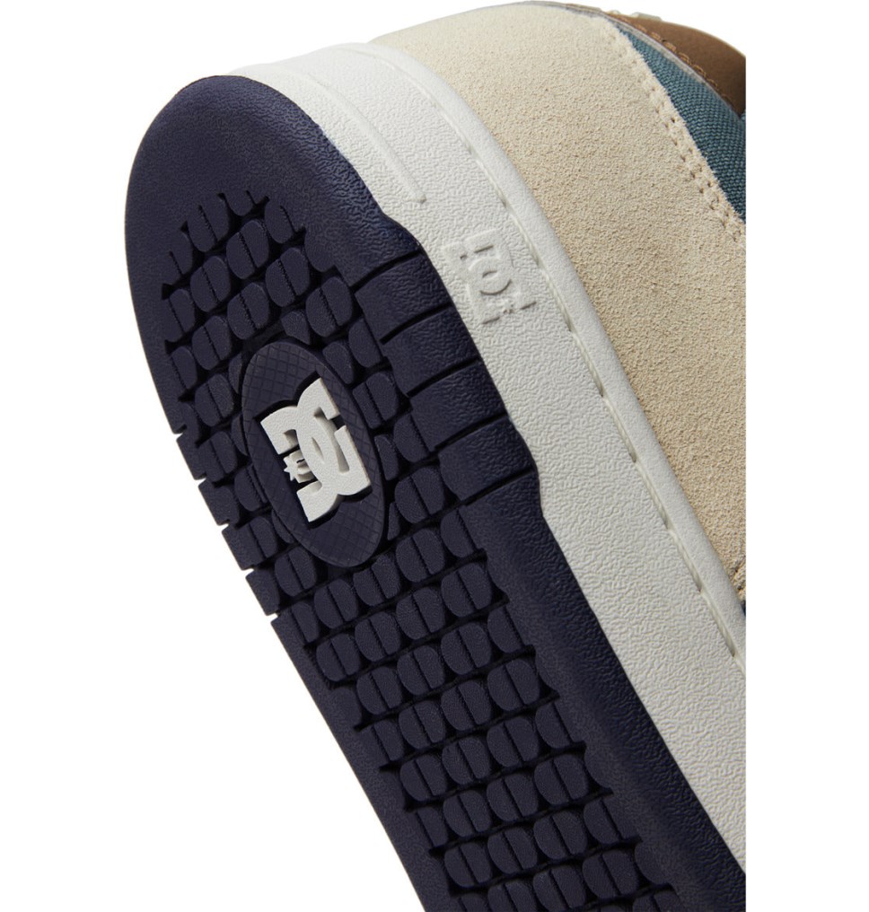 Basket DC Shoes France Manteca 4 Grise Bleu Blanche Homme | CRM-9605294