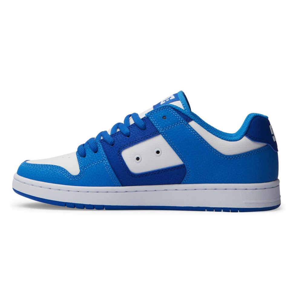 Basket DC Shoes France Manteca 4 Bleu Blanche Homme | HDF-4888031