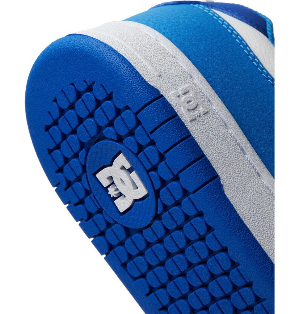 Basket DC Shoes France Manteca 4 Bleu Blanche Homme | HDF-4888031