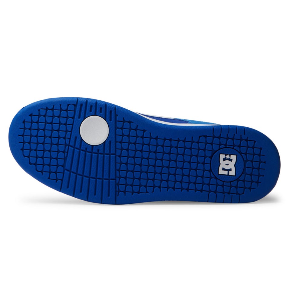 Basket DC Shoes France Manteca 4 Bleu Blanche Homme | HDF-4888031