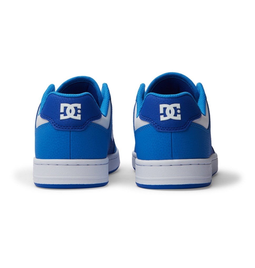 Basket DC Shoes France Manteca 4 Bleu Blanche Homme | HDF-4888031