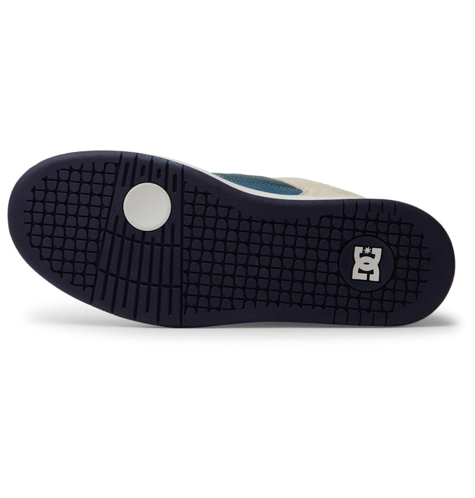 Basket DC Shoes France Manteca 4 Grise Bleu Blanche Homme | CRM-9605294