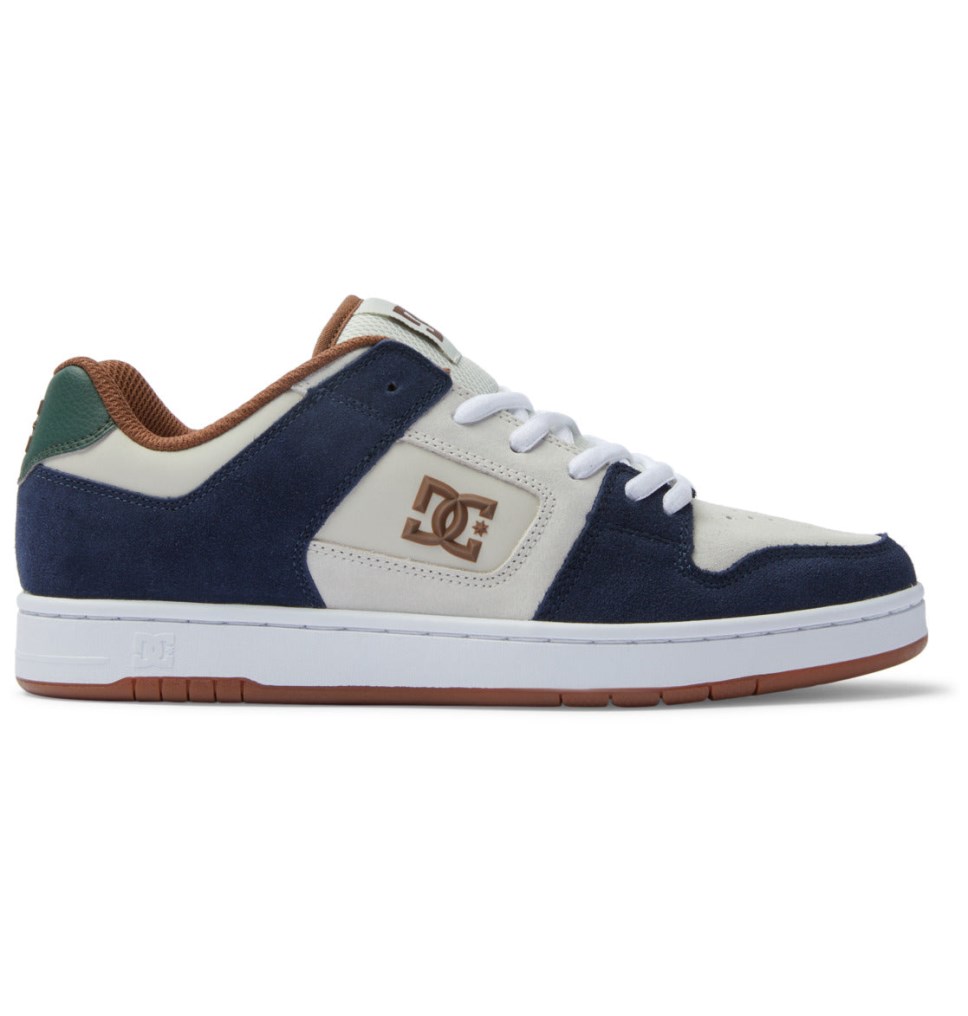 Chaussure Skate DC Shoes France Manteca 4 Bleu Marine Kaki Homme | SPT-4651891