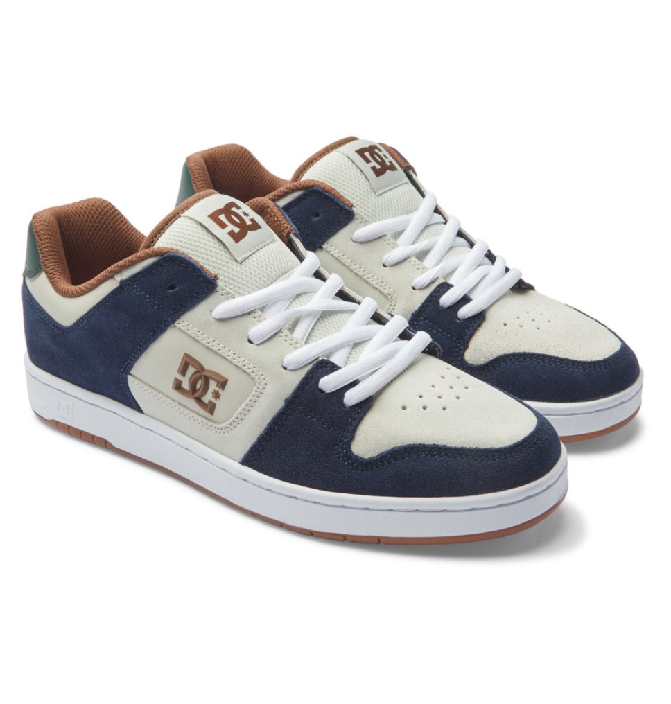 Chaussure Skate DC Shoes France Manteca 4 Bleu Marine Kaki Homme | SPT-4651891