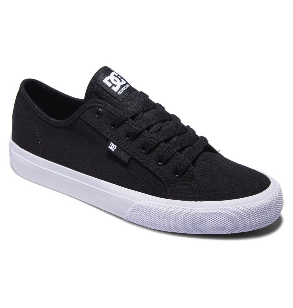 Basket DC Shoes France Manual Noir Blanche Homme | DJD-3410843