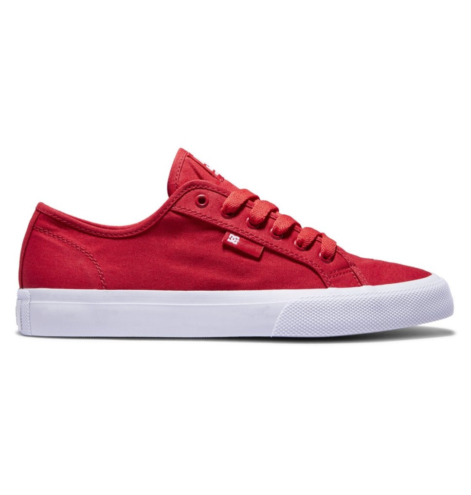 Basket DC Shoes France Manual Rouge Homme | OWS-8050486