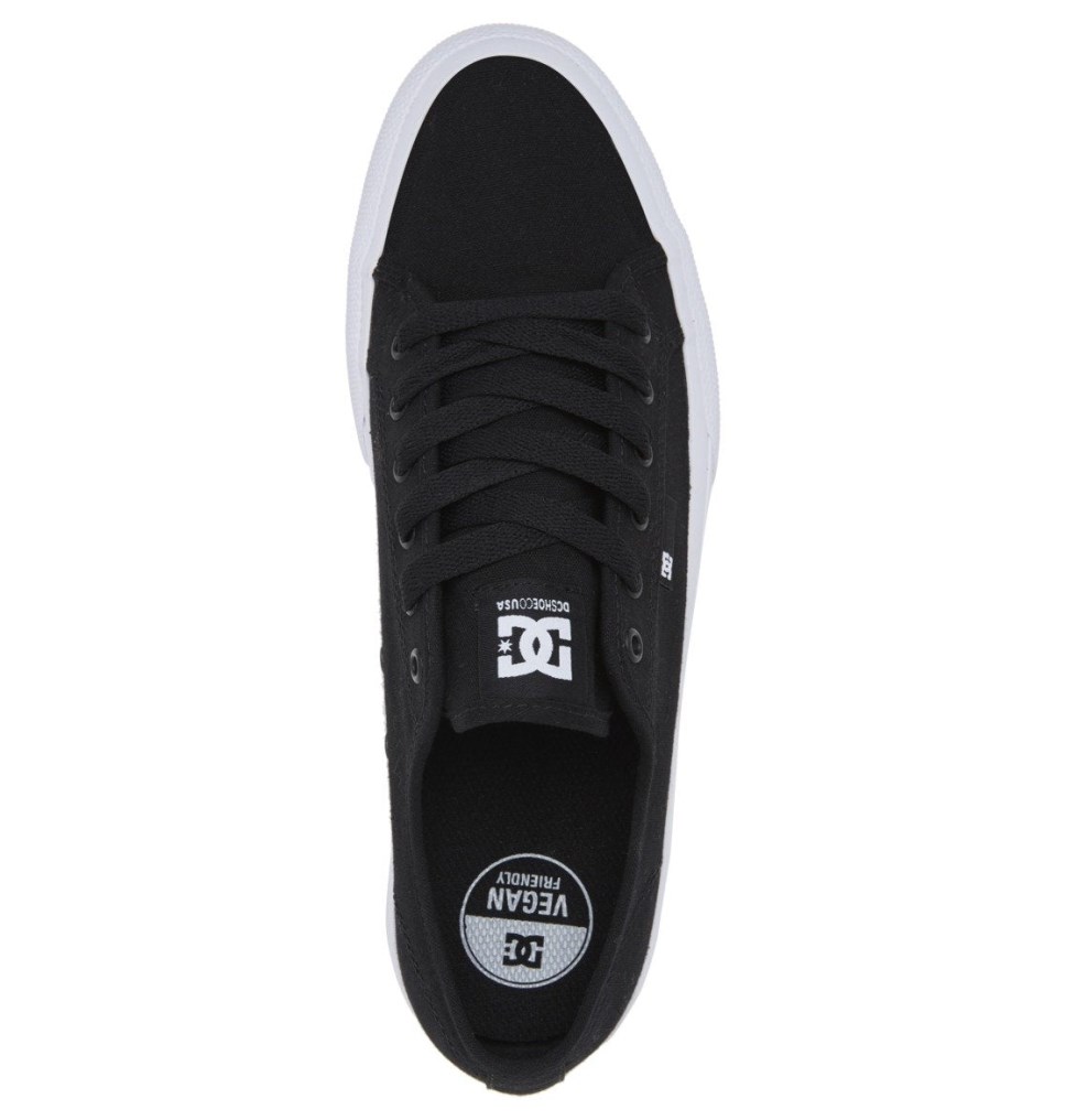 Basket DC Shoes France Manual Noir Blanche Homme | DJD-3410843