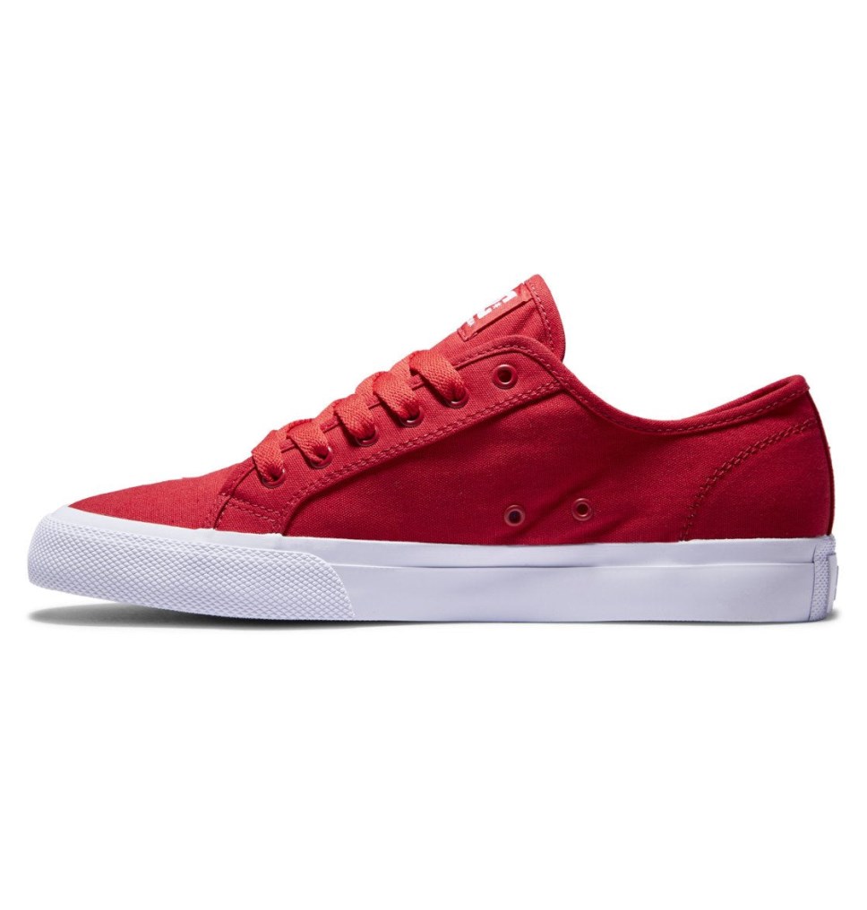 Basket DC Shoes France Manual Rouge Homme | OWS-8050486