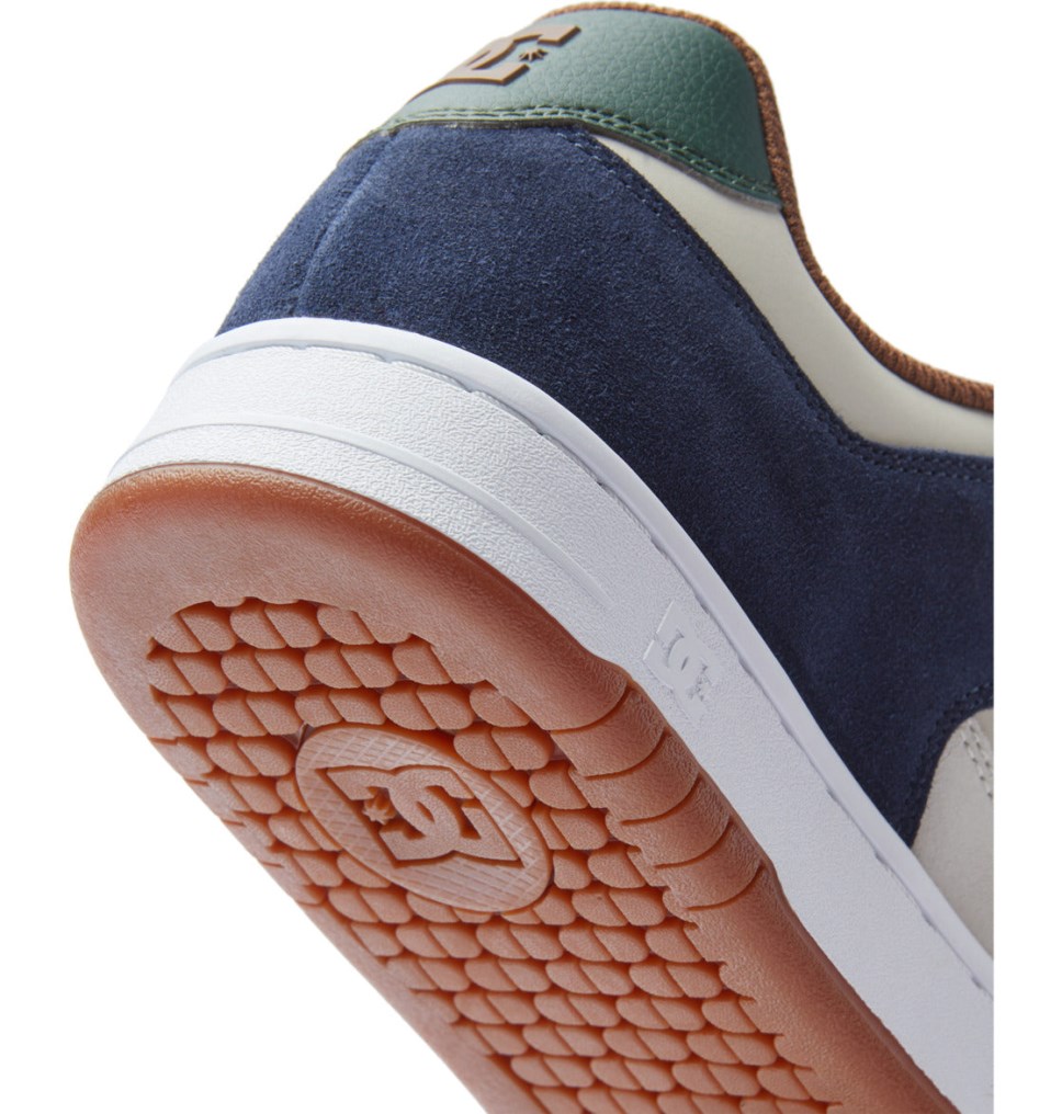 Chaussure Skate DC Shoes France Manteca 4 Bleu Marine Kaki Homme | SPT-4651891