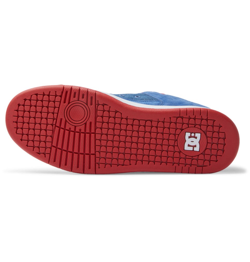 Chaussure Skate DC Shoes France Manteca 4 Bleu Rouge Homme | XZP-5983427