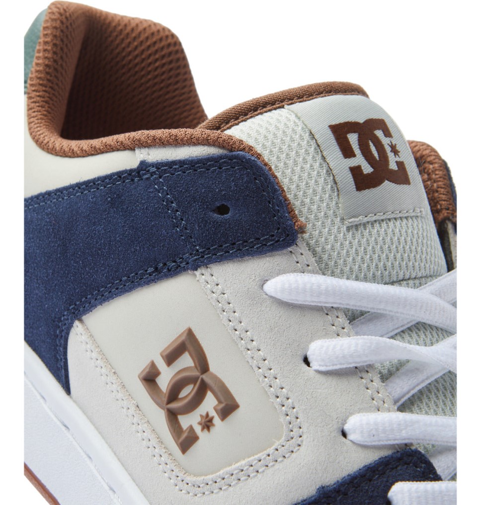 Chaussure Skate DC Shoes France Manteca 4 Bleu Marine Kaki Homme | SPT-4651891