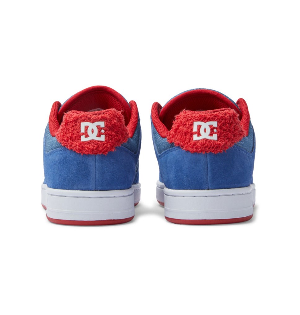 Chaussure Skate DC Shoes France Manteca 4 Bleu Rouge Homme | XZP-5983427