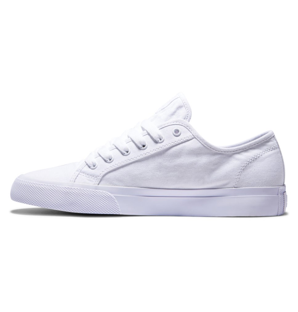 Basket DC Shoes France Manual Blanche Homme | BCQ-7868349