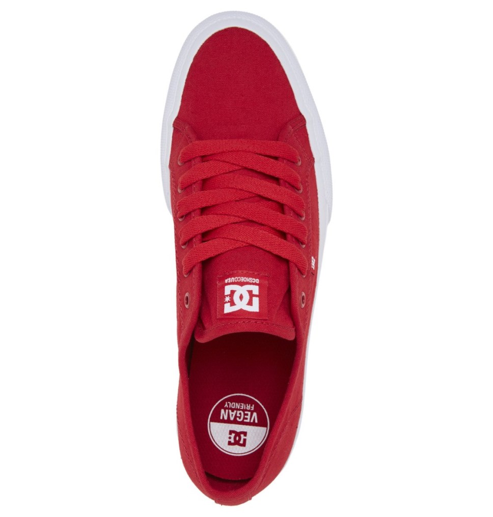 Basket DC Shoes France Manual Rouge Homme | OWS-8050486