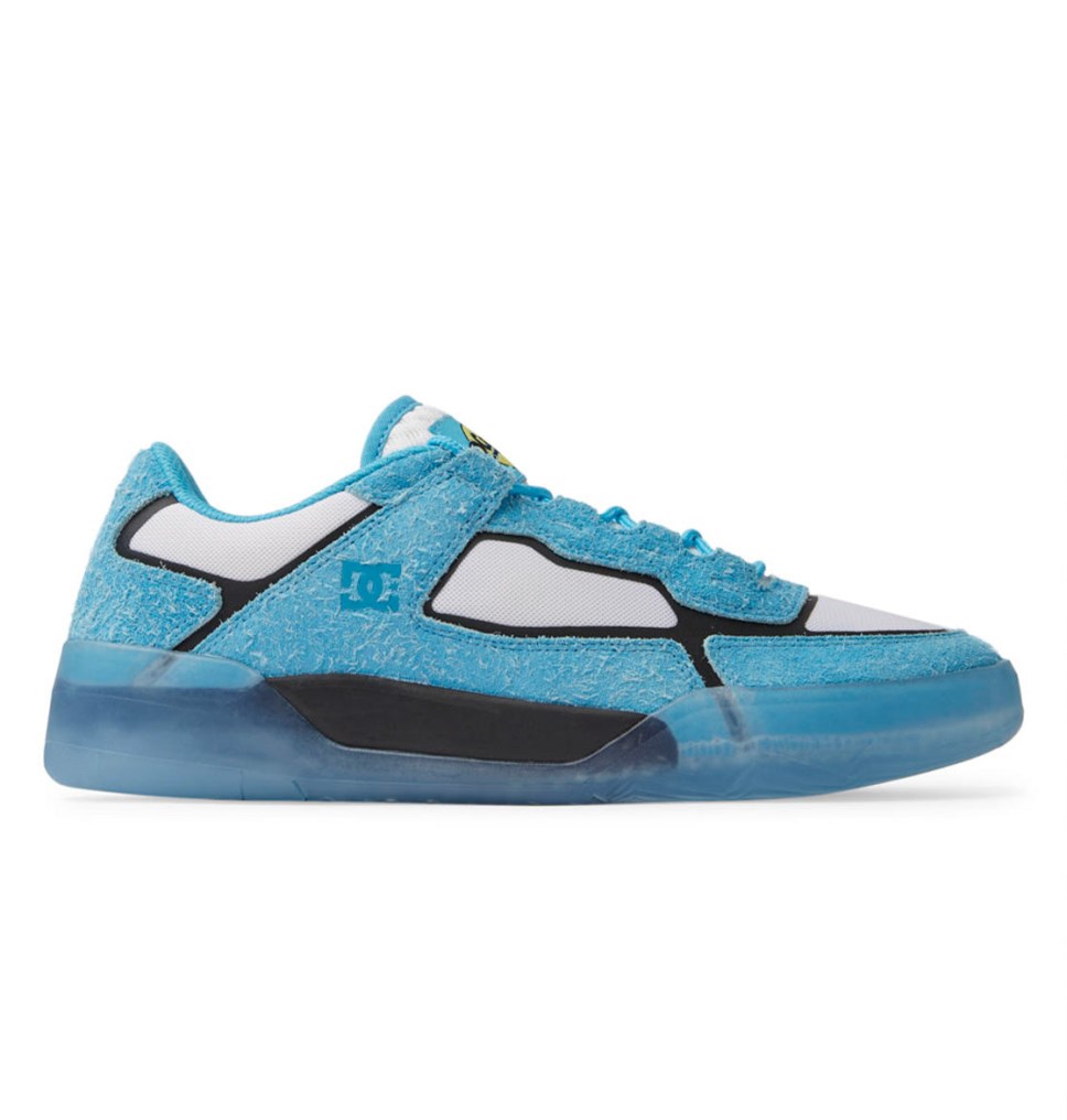 Basket DC Shoes France Metric Bleu Noir Homme | AJC-8001763