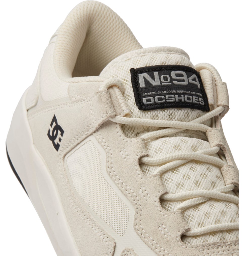 Basket DC Shoes France Metric Blanche Homme | VHZ-1028288