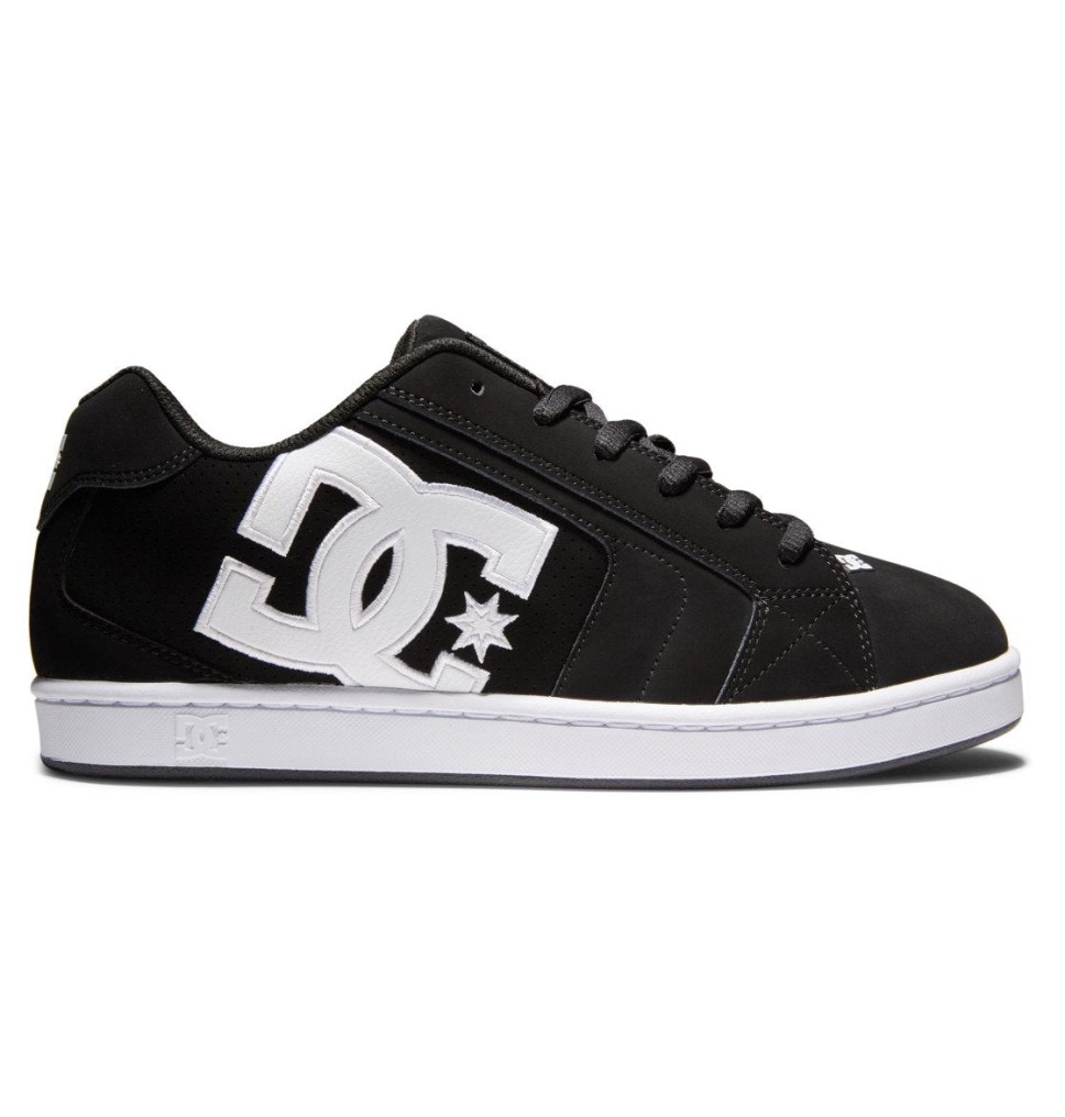 Basket DC Shoes France Net Noir Blanche Homme | GQQ-7384193