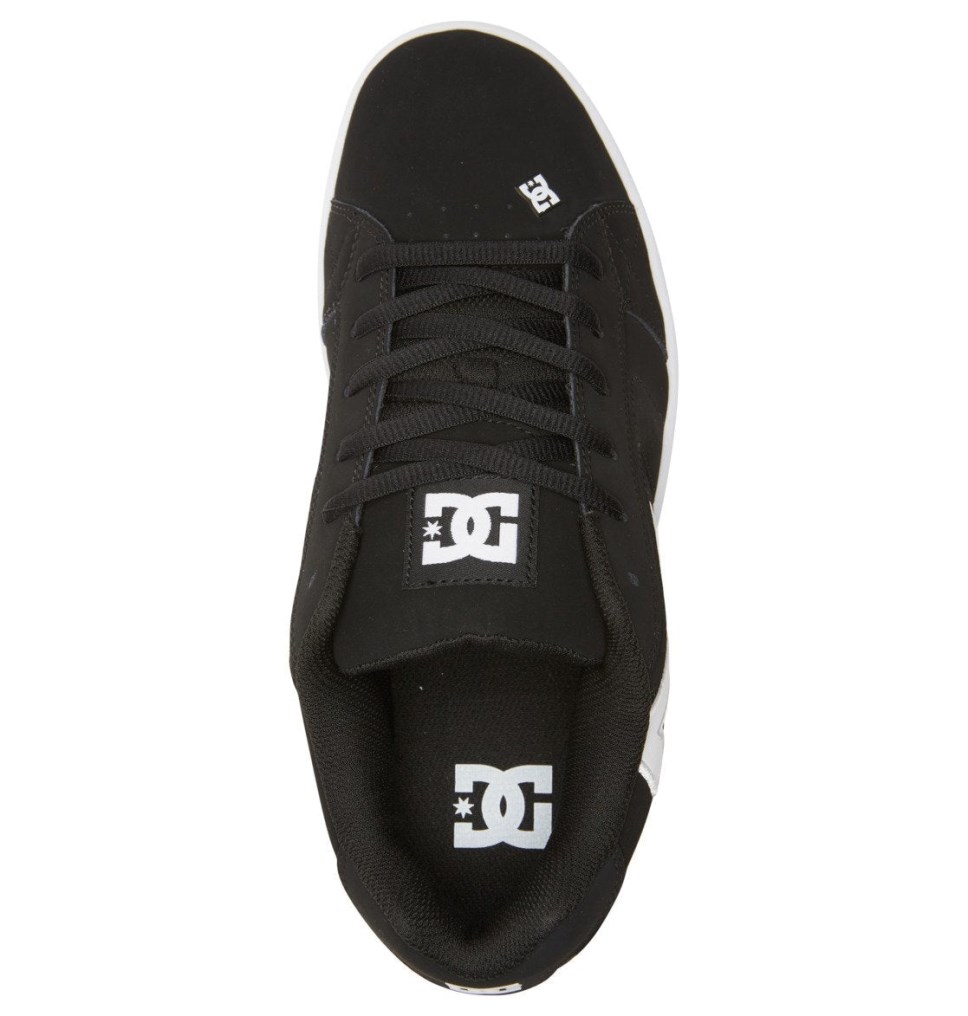 Basket DC Shoes France Net Noir Blanche Homme | GQQ-7384193