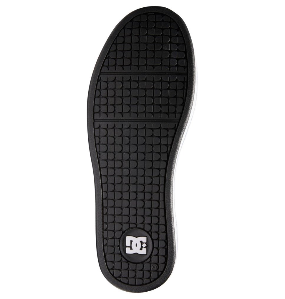 Basket DC Shoes France Net Noir Blanche Homme | GQQ-7384193