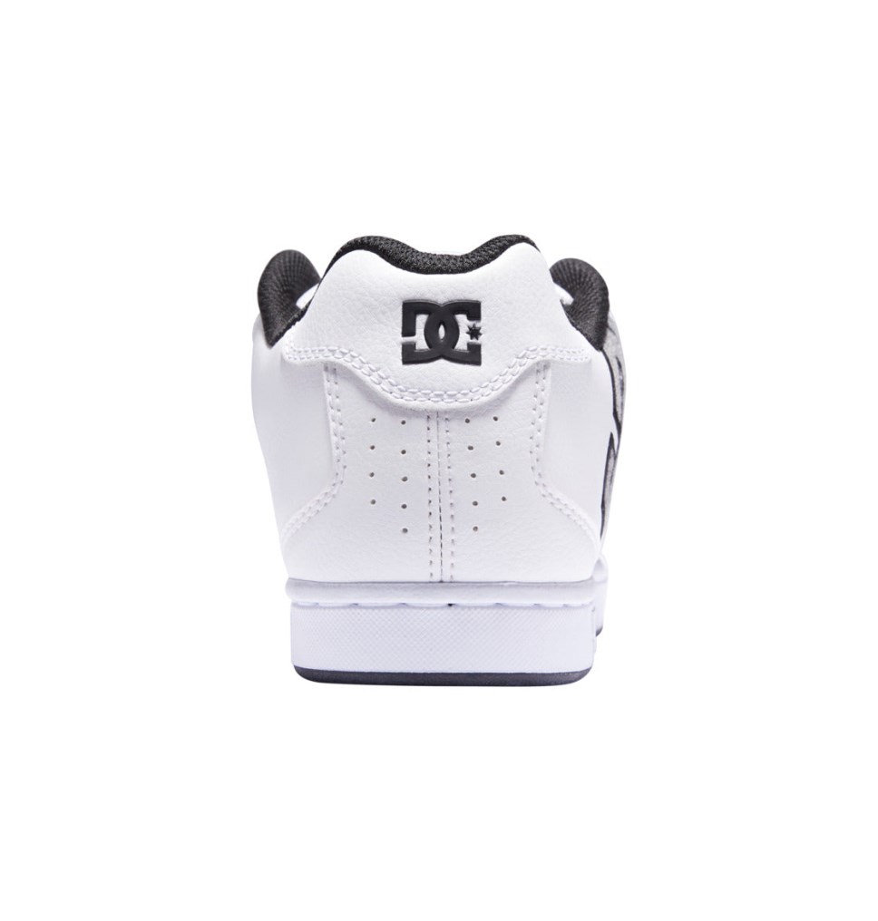 Basket DC Shoes France Net Noir Blanche Homme | GQQ-7384193