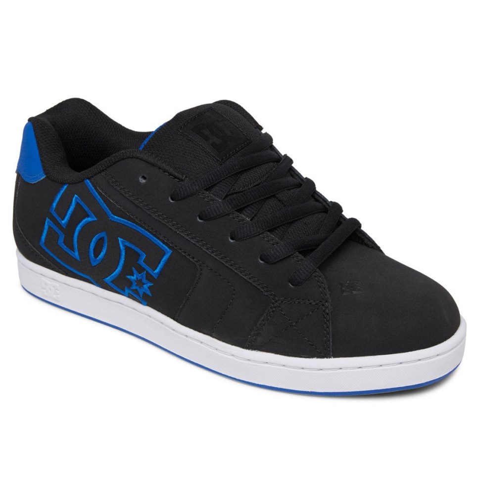 Basket DC Shoes France Net Noir Bleu Royal Homme | EUK-4419096