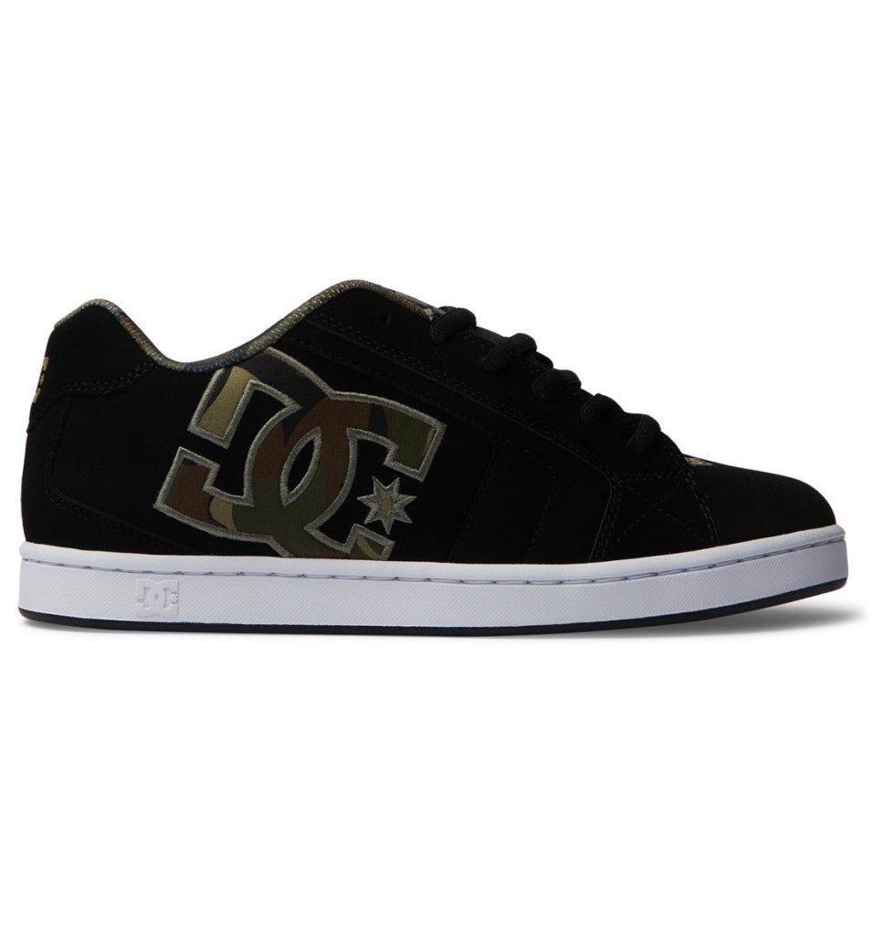 Basket DC Shoes France Net Noir Vert Noir Homme | EHD-9216664