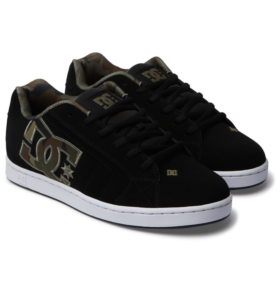 Basket DC Shoes France Net Noir Vert Noir Homme | EHD-9216664