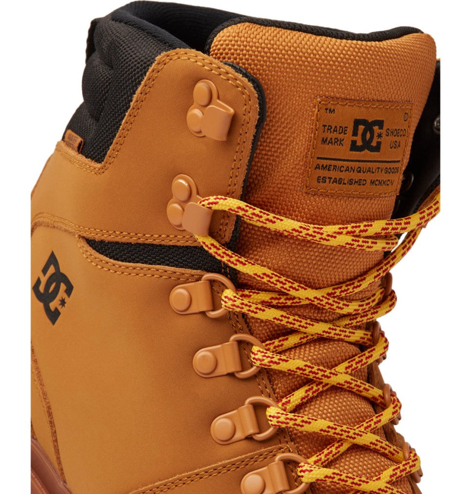 Basket DC Shoes France Peary Tr Boots Marron Noir Homme | PEX-4526116