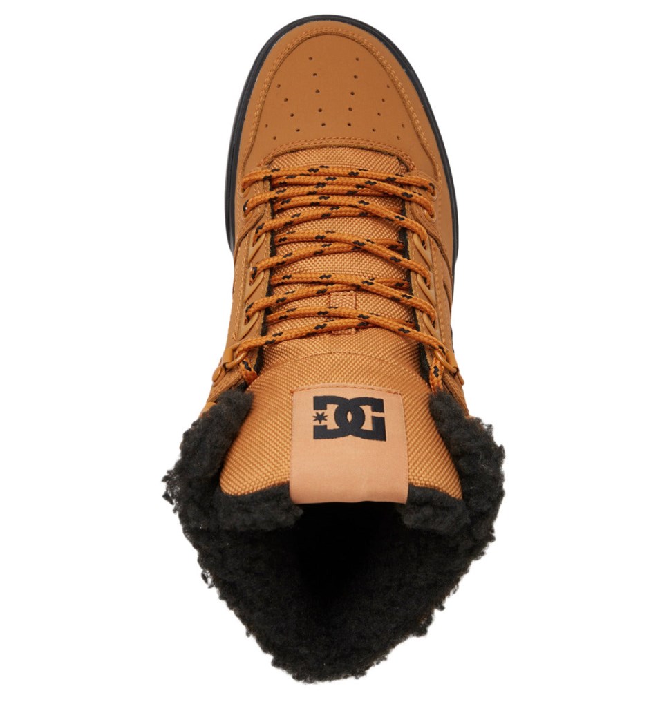 Chaussures D'hiver DC Shoes France Pure High-Top Marron Noir Homme | BPG-4292150