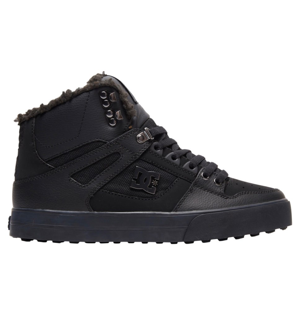 Chaussures D'hiver DC Shoes France Pure High-Top Noir Homme | UQJ-1242618