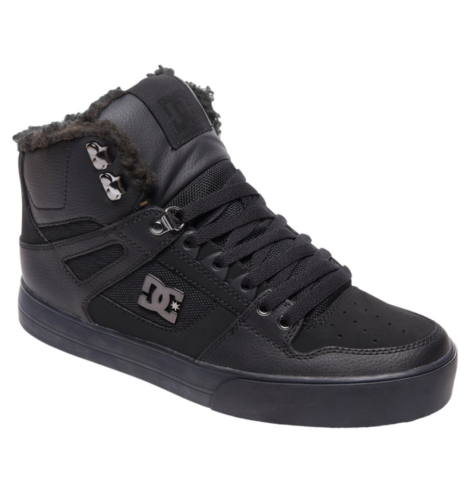 Chaussures D'hiver DC Shoes France Pure High-Top Noir Homme | UQJ-1242618