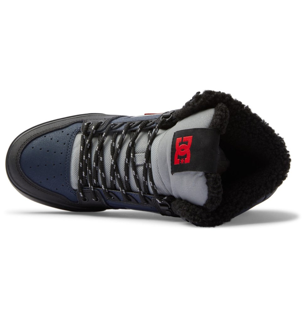 Chaussures D'hiver DC Shoes France Pure High-Top Bleu Marine Noir Homme | UCS-7352936