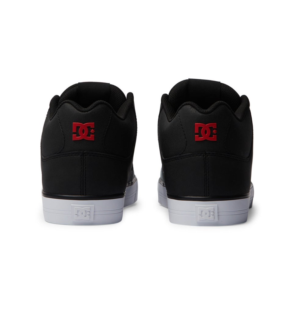 Basket DC Shoes France Pure MID Mid-Top Noir Grise Homme | JQF-1464608