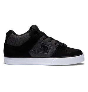 Basket DC Shoes France Pure MID Mid-Top Noir Homme | LZW-1683691