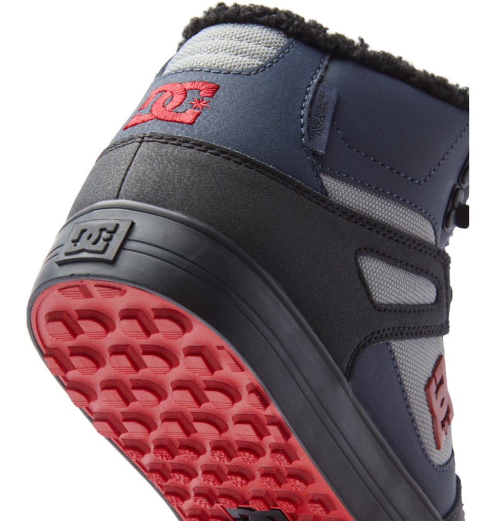 Chaussures D'hiver DC Shoes France Pure High-Top Bleu Marine Noir Homme | UCS-7352936