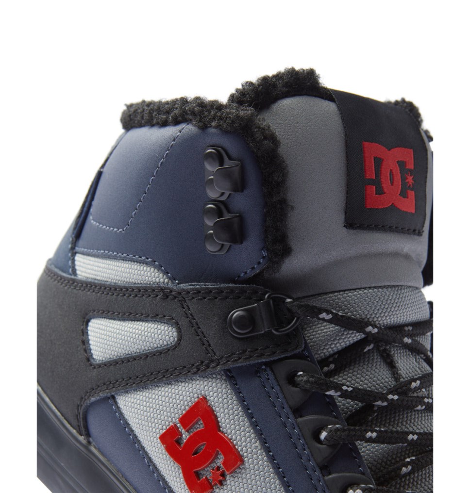 Chaussures D'hiver DC Shoes France Pure High-Top Bleu Marine Noir Homme | UCS-7352936