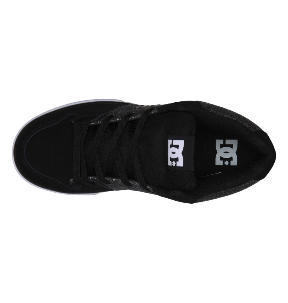 Basket DC Shoes France Pure MID Mid-Top Noir Homme | LZW-1683691