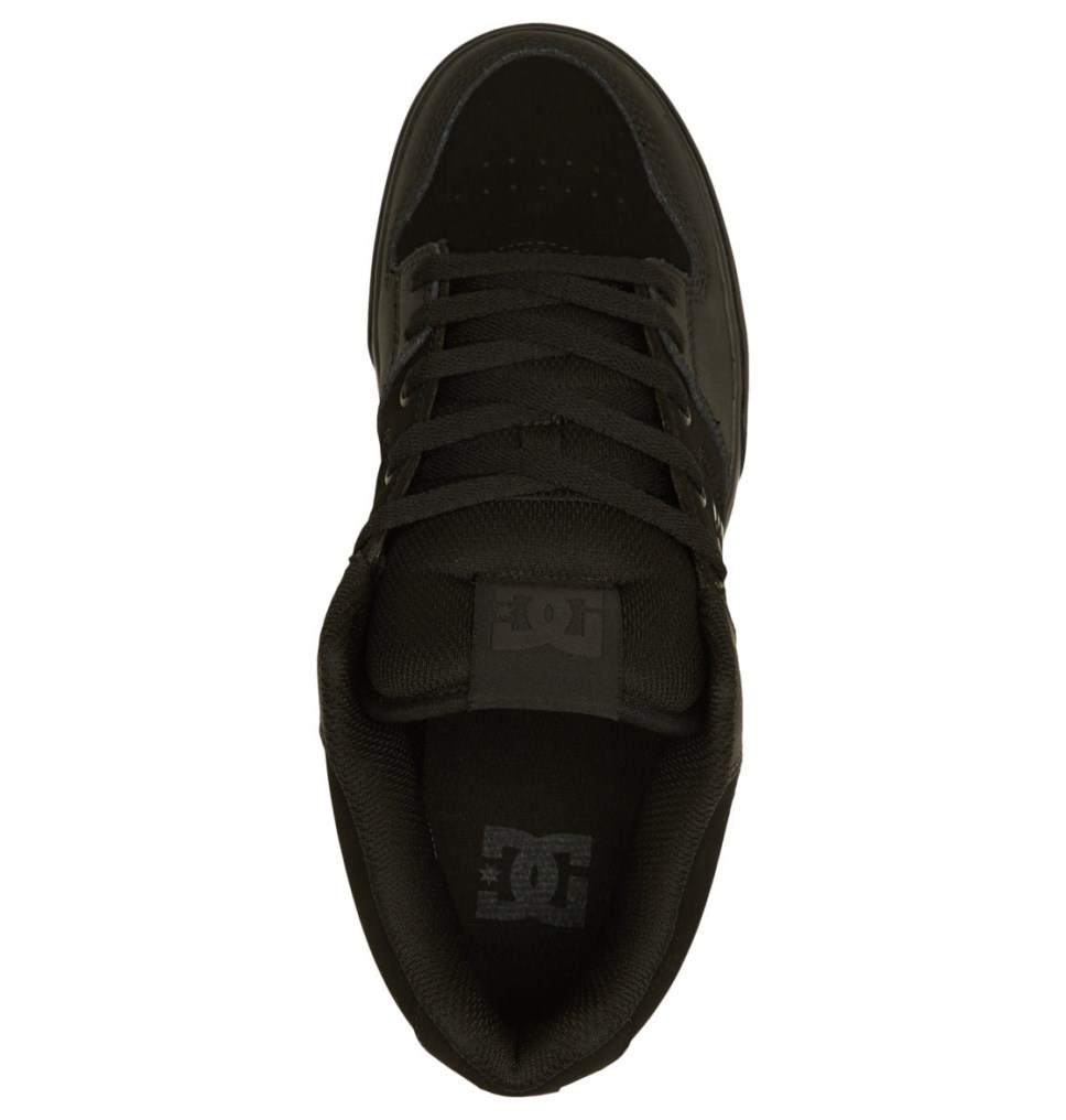 Basket DC Shoes France Pure MID Mid-Top Noir Homme | FQP-7618395