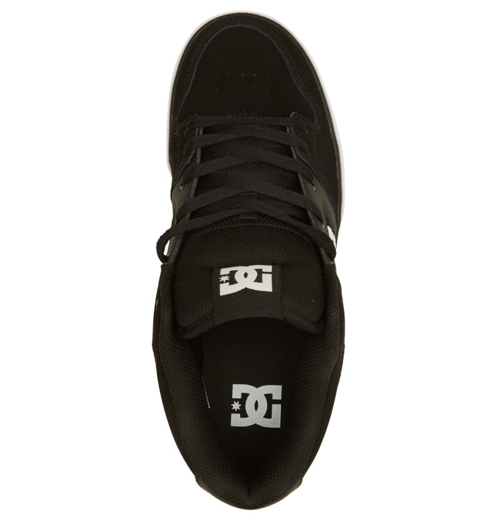 Basket DC Shoes France Pure MID Mid-Top Noir Blanche Homme | NEZ-4043268