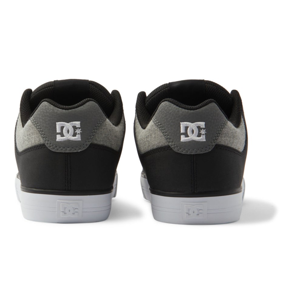 Basket DC Shoes France Pure Noir Blanche Homme | XDO-4472093