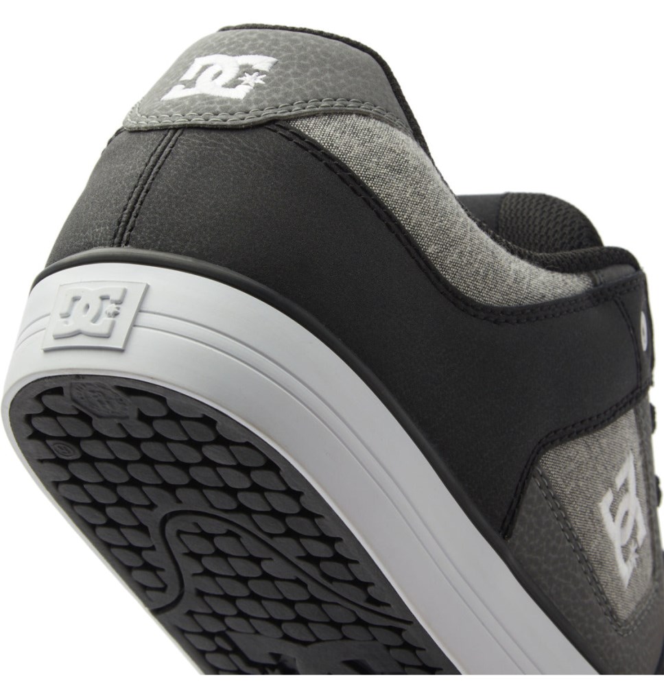 Basket DC Shoes France Pure Noir Blanche Homme | XDO-4472093